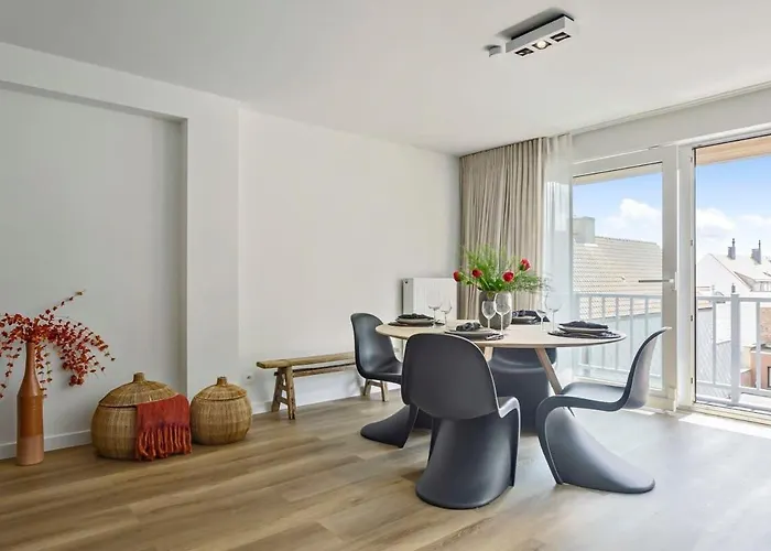 Daire Huswell - Stunning Modern With Terrace And Parking Knokke-Heist